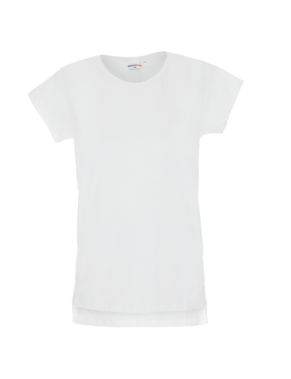 Ladies` extend t-shirt white Crimson Cut