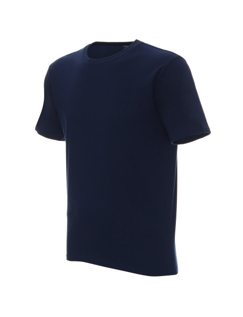 GEFFER Herren-T-Shirt 200 Marineblau mit Aufdruck, Stickerei, Siebdruck, Logo für Unternehmen