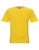 GEFFER Men`s T-SHIRT 200 YELLOW silkscreen embroidery logo for companies