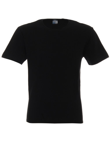 GEFFER Herren T-SHIRT 200 SCHWARZ DTF-Druck, Siebdruck, Stickerei, Firmenlogo