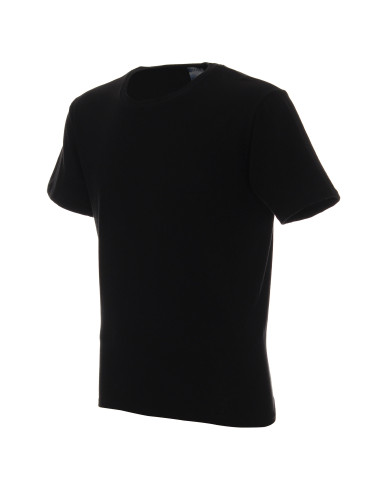 GEFFER Herren T-SHIRT 200 SCHWARZ DTF-Druck, Siebdruck, Stickerei, Firmenlogo