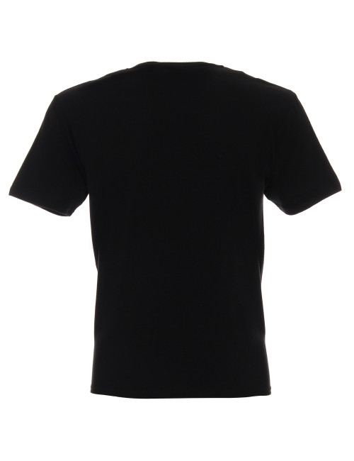 GEFFER Herren T-SHIRT 200 SCHWARZ DTF-Druck, Siebdruck, Stickerei, Firmenlogo