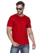 GEFFER Herren-T-Shirt 200 ROT, Siebdruck, Stickerei, Logo, DTF-Druck