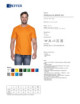 2T-shirt men`s 200 orange Geffer