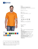 2T-shirt men`s 200 orange Geffer