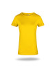 GEFFER LADIES` T-SHIRT 205 YELLOW DTF print silkscreen logo embroidery