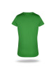 GEFFER DAMEN-T-SHIRT 205 GREEN SPRING mit Siebdruck und Logo-Stickerei