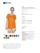 2Ladies` t-shirt 205 orange Geffer