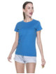 2Damen T-Shirt 205 blau Geffer