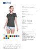 Geffer women`s T-shirt GEFFER 205 GRAY with logo, embroidery, print