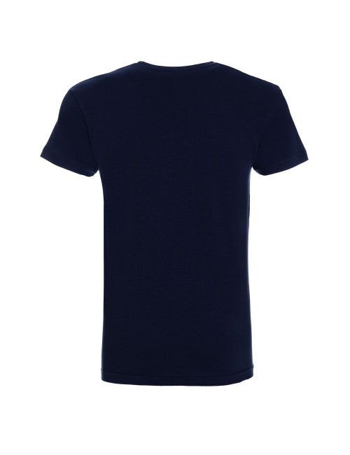 GEFFER Men`s T-SHIRT 100 NAVY print embroidery logo silkscreen
