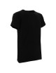 GEFFER Men`s T-SHIRT 100 BLACK silkscreen printing DTG logo embroidery