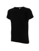 GEFFER Herren-T-SHIRT 100 SCHWARZ Siebdruck DTG-Druck-Sticklogo
