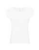GEFFER Damen T-SHIRT 250 WEISS Stickerei, Firmenlogo, Siebdruck