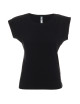 GEFFER Women`s T-SHIRT 250 BLACK print your logo embroidery silkscreen