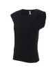 GEFFER Women`s T-SHIRT 250 BLACK print your logo embroidery silkscreen