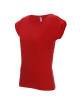 GEFFER Damen T-SHIRT 250 RED Stickerei, Logodruck, Siebdruck