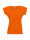 Damen T-Shirt 250 orange Geffer