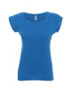 GEFFER Damen T-SHIRT 250 BLAU Firmenlogo Stickerei, Siebdruck