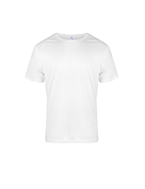 GEFFER HERREN-T-SHIRT 240 WEISS Aufdruck, Stickerei, Logo, Siebdruck