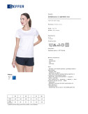 2Women`s t-shirt 245 white Geffer