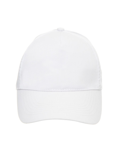 Promostars CLASSIC Baseballkappe WEISSer Stickerei-Logo-Druck