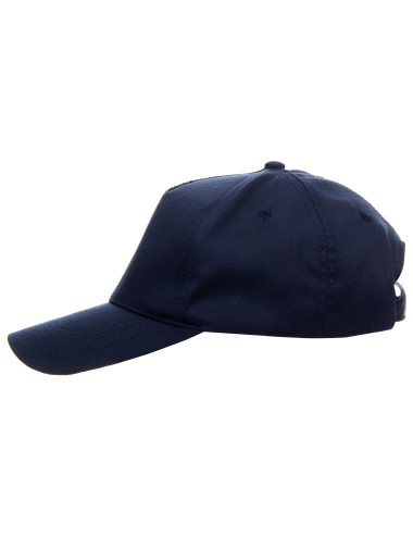 Promostars CLASSIC NAVY blaue Baseballkappe mit gesticktem Logo-Aufdruck