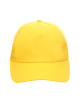 Promostars CLASSIC YELLOW Baseballkappe mit Stickerei und DTF-Logodruck