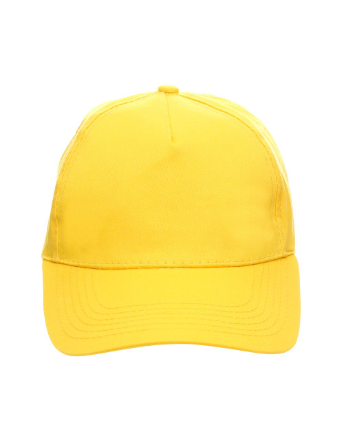 Promostars cap CLASSIC YELLOW under embroidery dtf logo print
