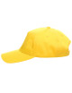 Promostars cap CLASSIC YELLOW under embroidery dtf logo print