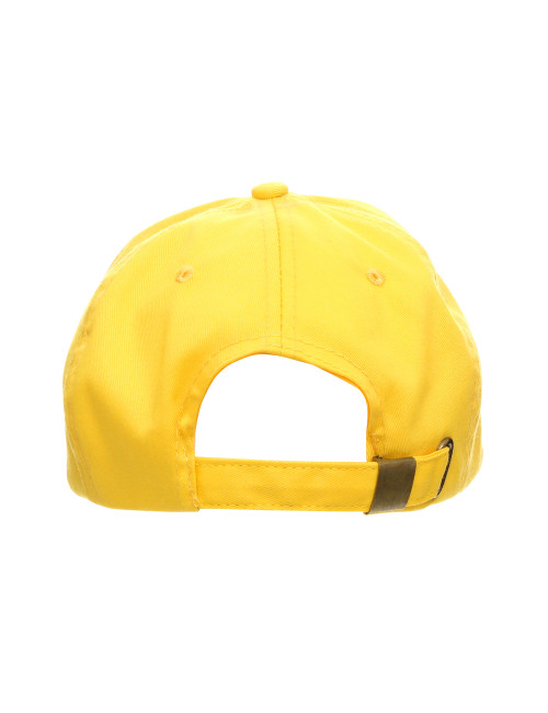 Promostars CLASSIC YELLOW Baseballkappe mit Stickerei und DTF-Logodruck