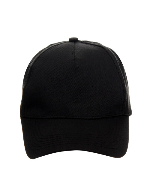 Promostars CLASSIC BLACK Baseballkappe mit Stickerei für Unternehmen