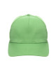 Promostars cap CLASSIC LIGHT GREEN with custom embroidery