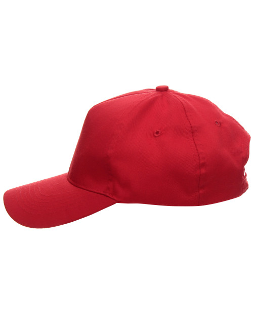 Promostars cap CLASSIC RED with your own print