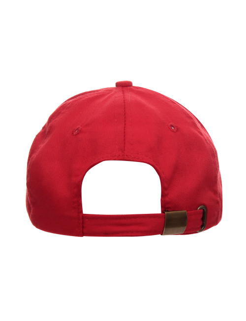 Promostars cap CLASSIC RED with your own print