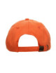 2Klassische orangefarbene Baseballkappe von Promostars