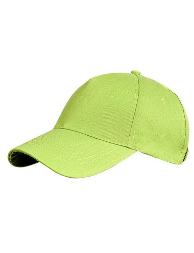 Promostars CLASSIC LIME Baseballkappe mit Logodruck