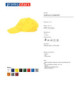 2Men's comfort yellow hat Promostars