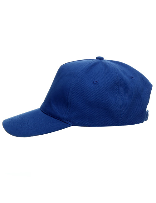 Promostars cap COMFORT CORNFLOWER under the logo embroidery print