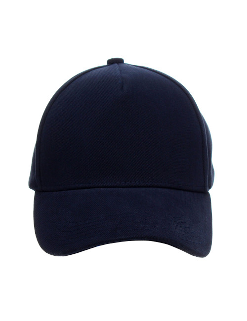Baseballkappe im purpurroten Schnitt COMFORT PLUS NAVY BLUE mit aufgesticktem Logo