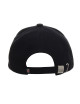 Crimson cut cap COMFORT PLUS BLACK embroidery logo print