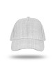Crimson cut cap COMFORT PLUS LIGHT GRAY MELANGE print