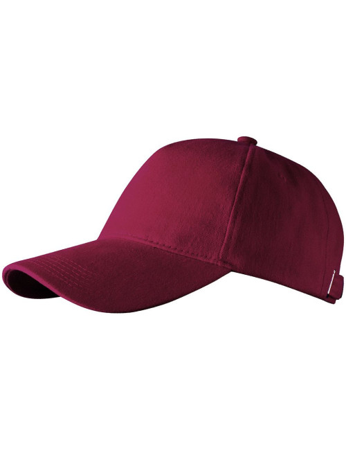 Crimson cut cap COMFORT PLUS CHESTNUT under embroidery, logo