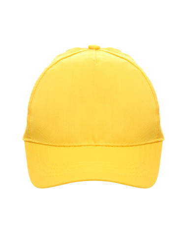 Promostars cap CLASSIC KID YELLOW with your own logo, embroidery