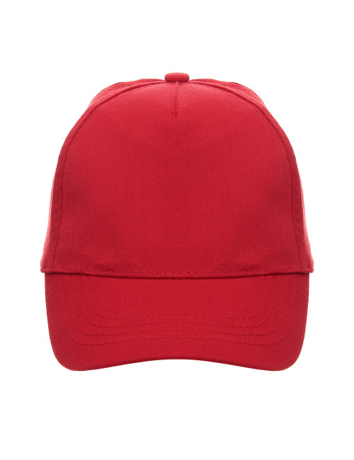 Promostars cap CLASSIC KID RED with own embroidery