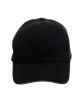 Herren-Sandwich-Cap schwarz/hellgrau Promostars/Crimson CUT