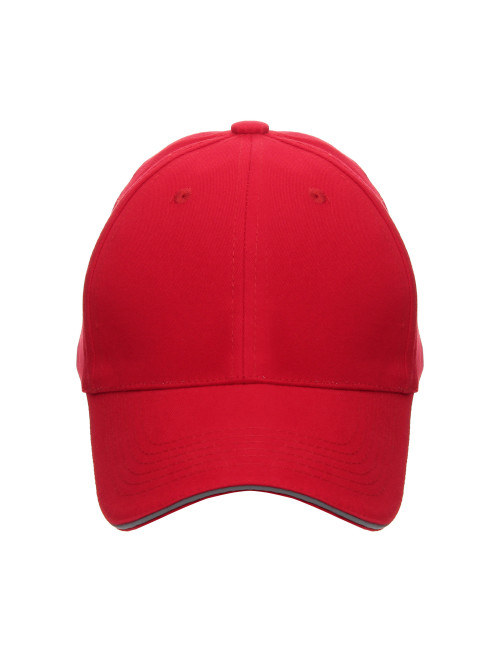 Herren-Sandwichhut Rot/Hellgrau Promostars/Crimson CUT