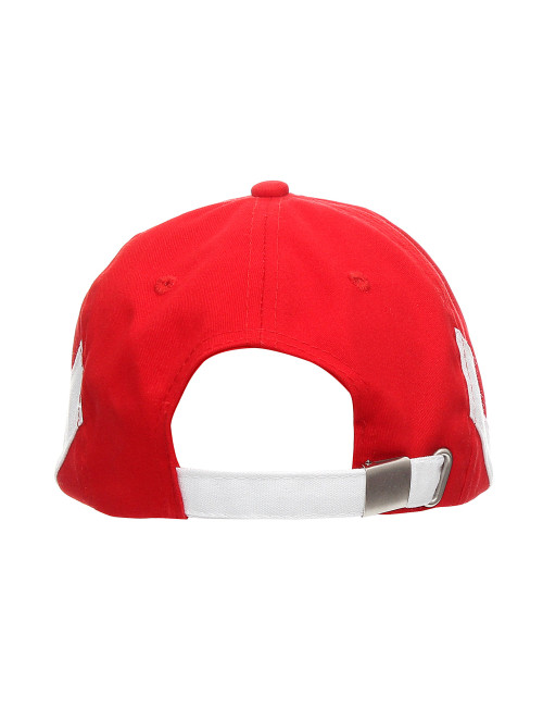 Rot/weißer Schlaghut für Herren von Promostars