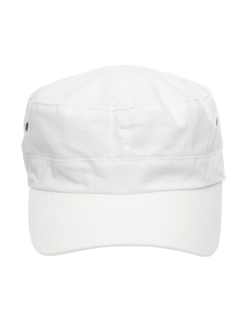 Crimson cut cap ARMY/RANGER WHITE under embroidery logo print