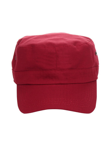 Purpurrot geschnittene ARMY/RANGER-Baseballkappe DUNKELROT mit Logo-Stickerei